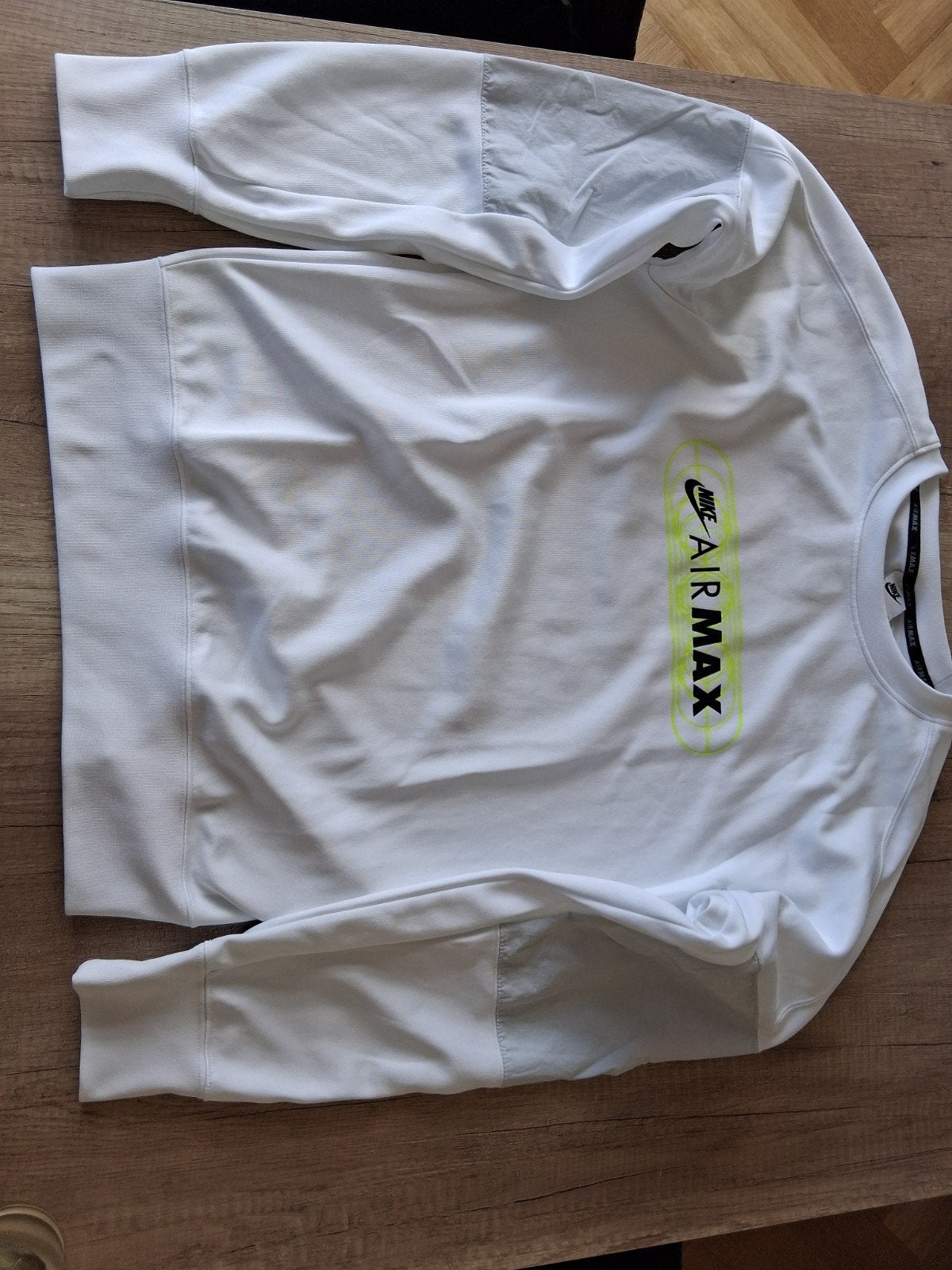 Nike Air Max sweater - Maat S - Prima staat, Nike air max, Wit, Ophalen of Verzenden, Zo goed als nieuw