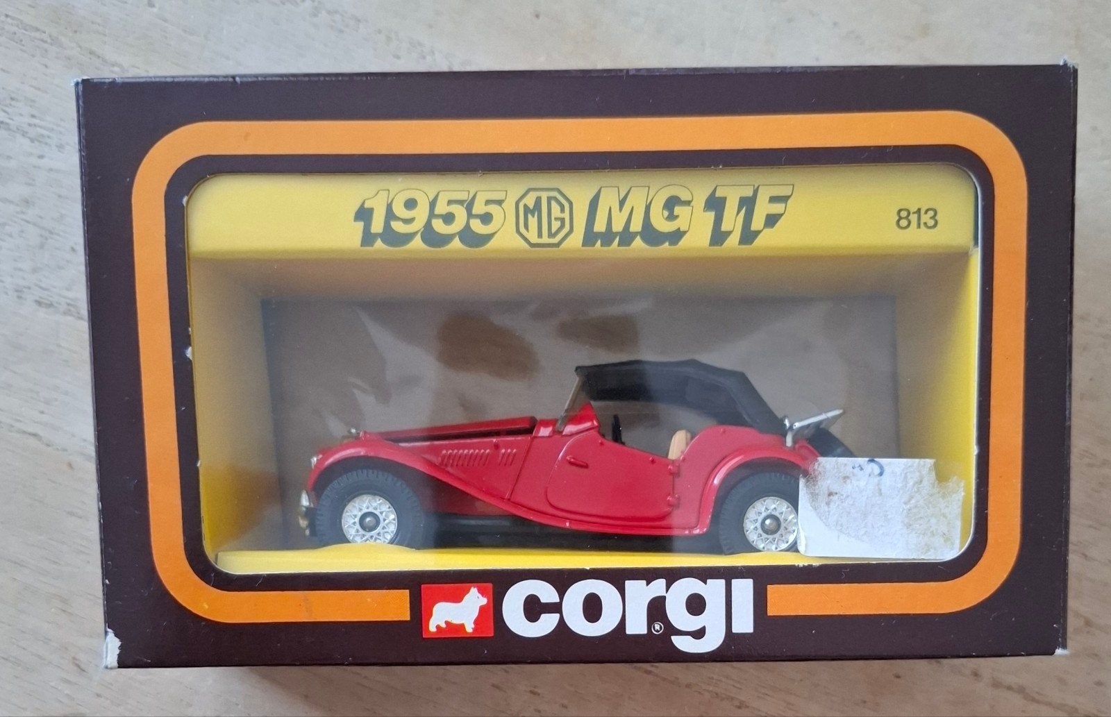 Corgi Cars of the 50's - 1955 MG TF (813), Ophalen of Verzenden, Nieuw