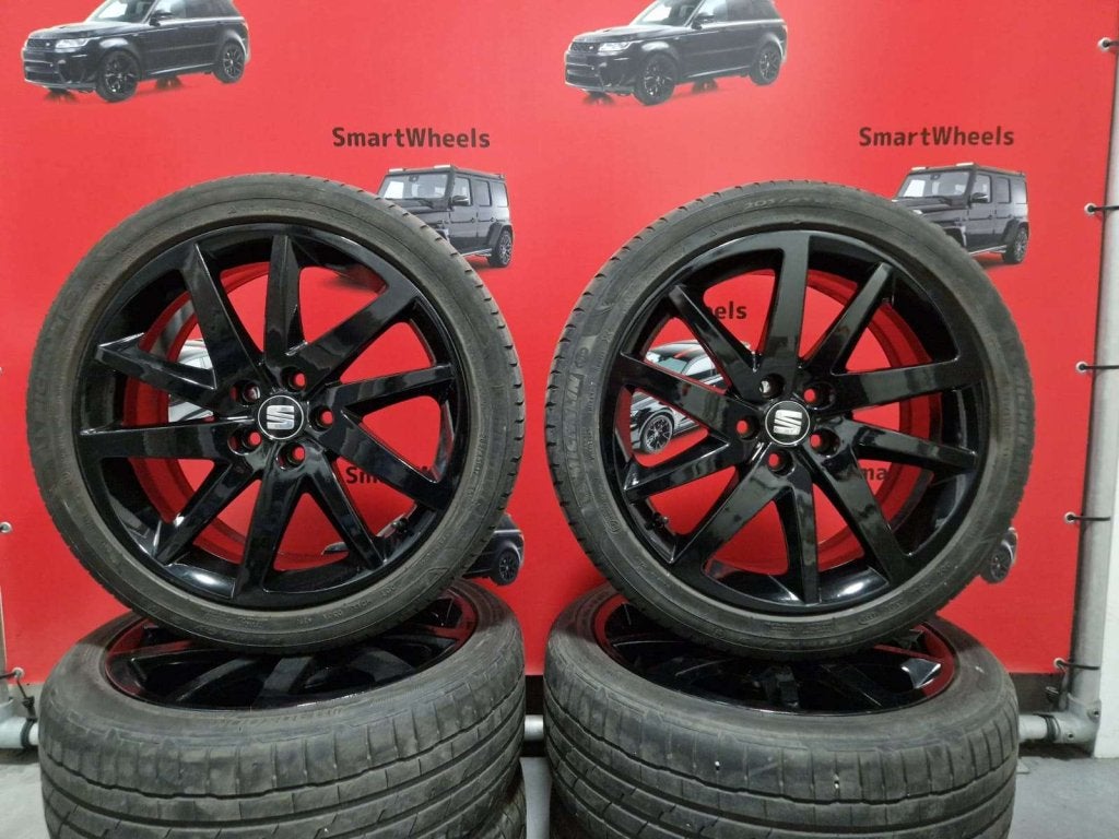 17 inch ORIGINEEL SEAT IBIZA FR CUPRA A1 IBIZA VELGEN BANDEN, Auto-onderdelen, Banden en Velgen, Niet ingevuld, Banden en Velgen