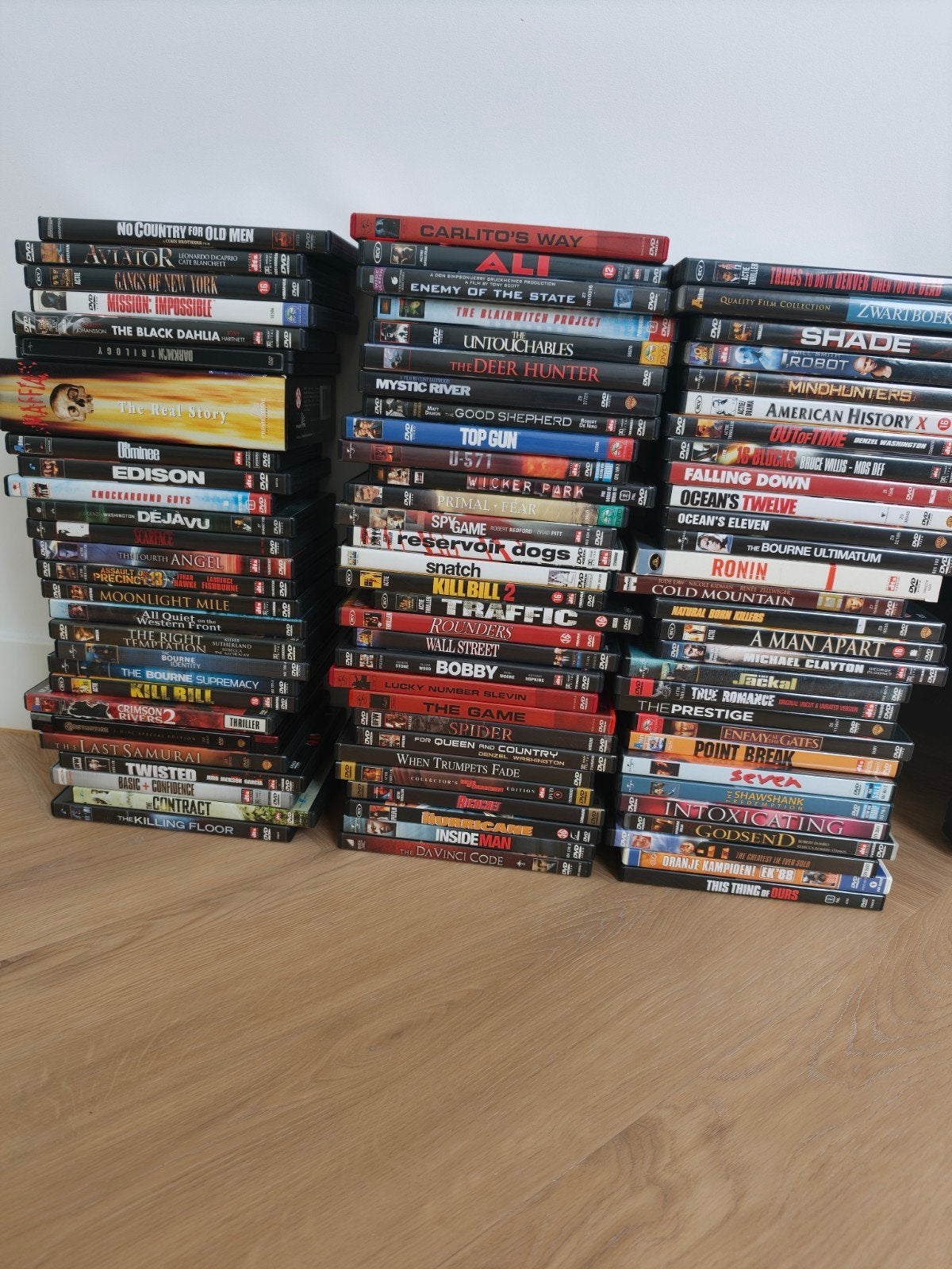 Grote collectie diverse DVD films (ca. 88 stuks), Vanaf 16 jaar, Ophalen, Gebruikt