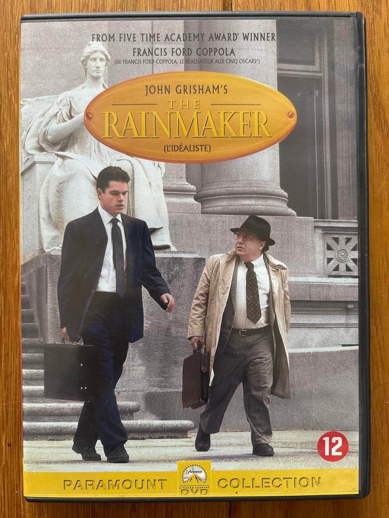 The Rainmaker (DVD) - John Grisham, Ophalen of Verzenden, Zo goed als nieuw