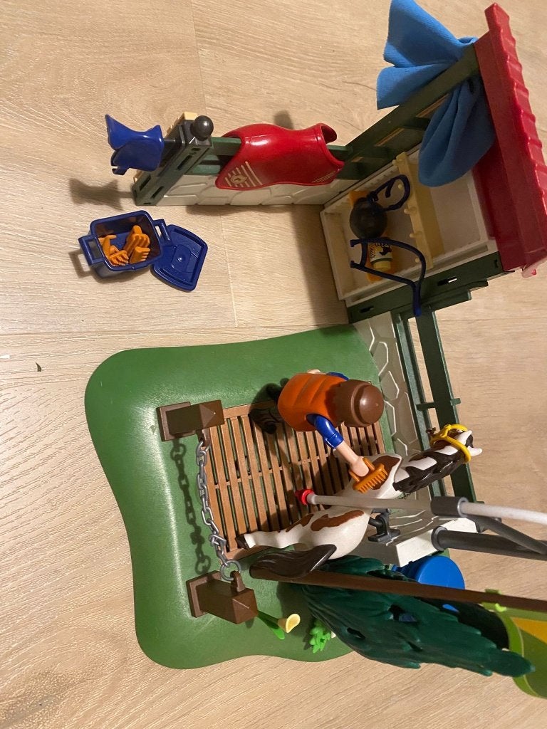 Playmobil 6929 paardenwasplaats – compleet, Ophalen, Gebruikt, Complete set, Overige typen