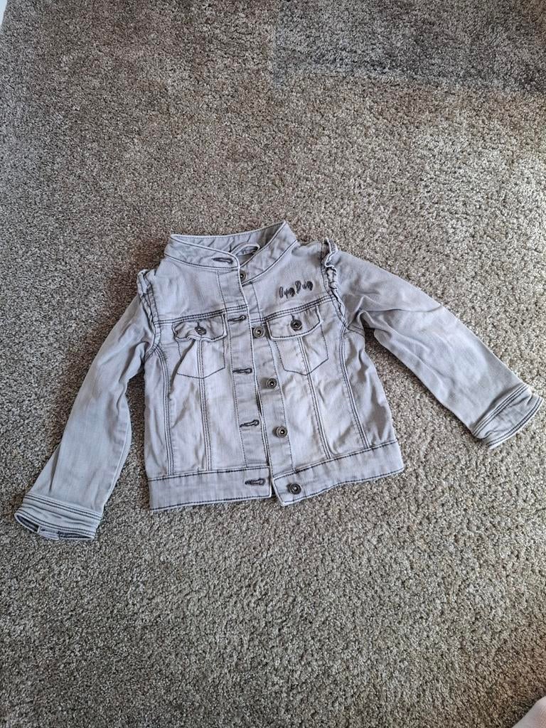 Spijkerjas meisje maat 98, Kinderen en Baby's, Kinderkleding | Maat 98, Ophalen of Verzenden, Zo goed als nieuw, Meisje