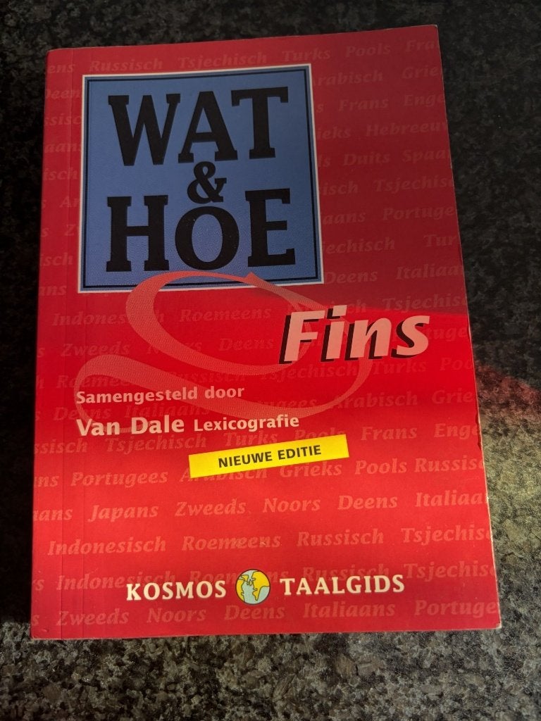 Wat en hoe fins, Overige merken, Europa, Ophalen of Verzenden, Taalgids