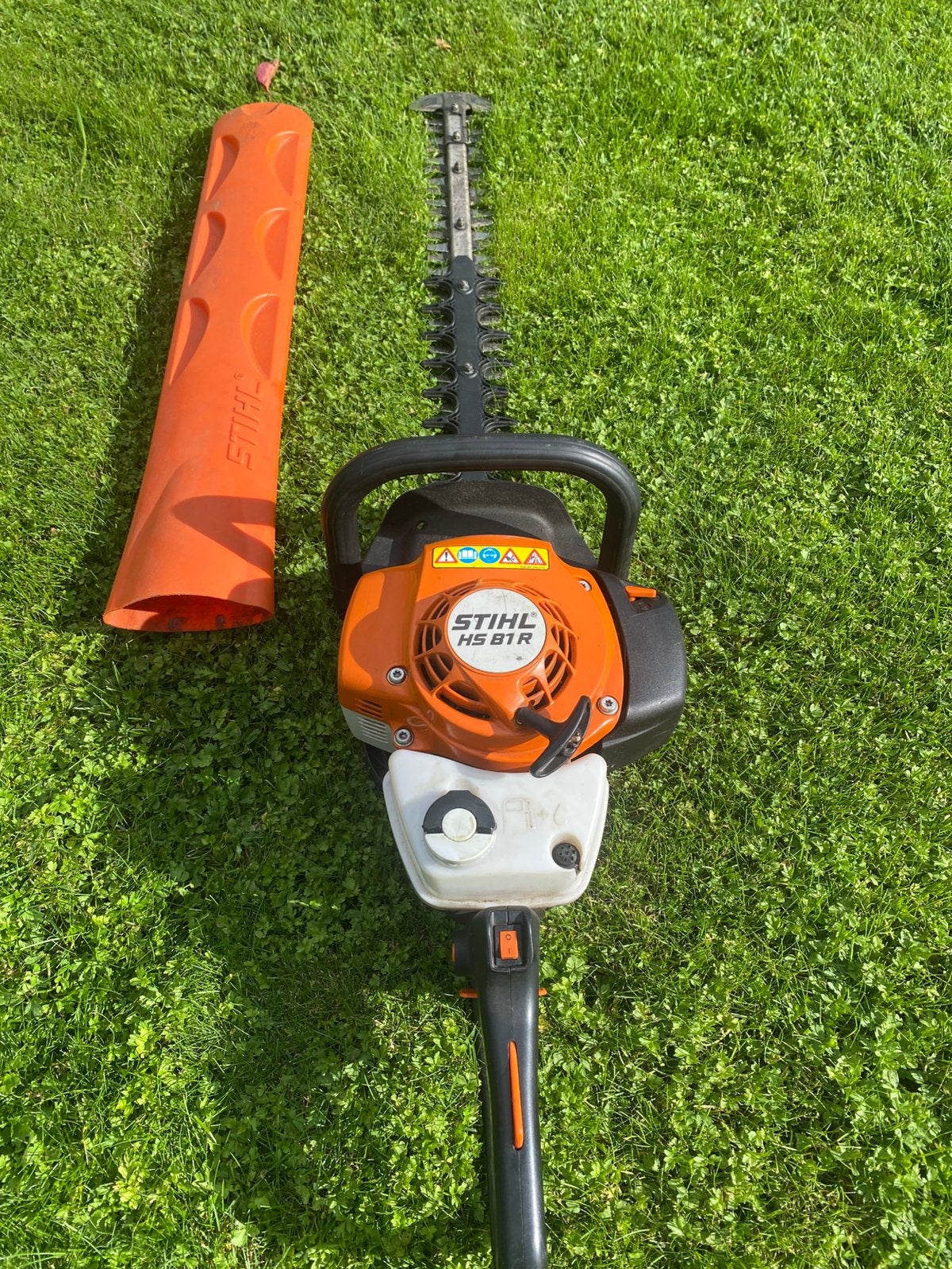 Stihl hs81R heggenschaar, Ophalen, Zo goed als nieuw, Benzine