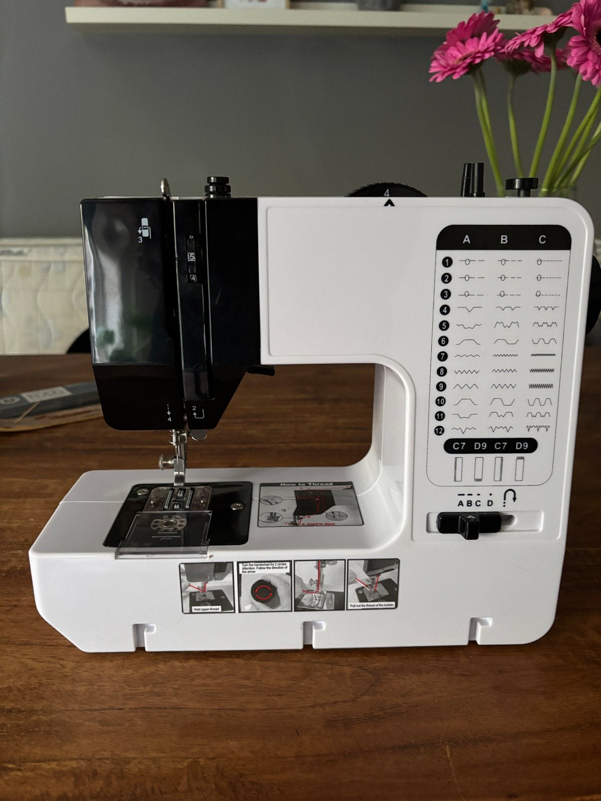 Compacte Naaimachine - Ideaal voor beginners, Ophalen of Verzenden, Zo goed als nieuw, Naaimachine, Overige merken