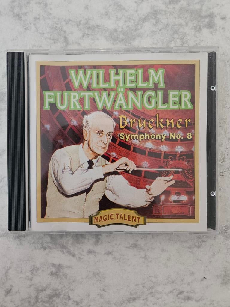 Wilhelm Furtwängler dirigeert Bruckner: Symfonie Nr. 8 (Magi, Cd's en Dvd's, Ophalen of Verzenden, Romantiek, Gebruikt, Orkest of Ballet