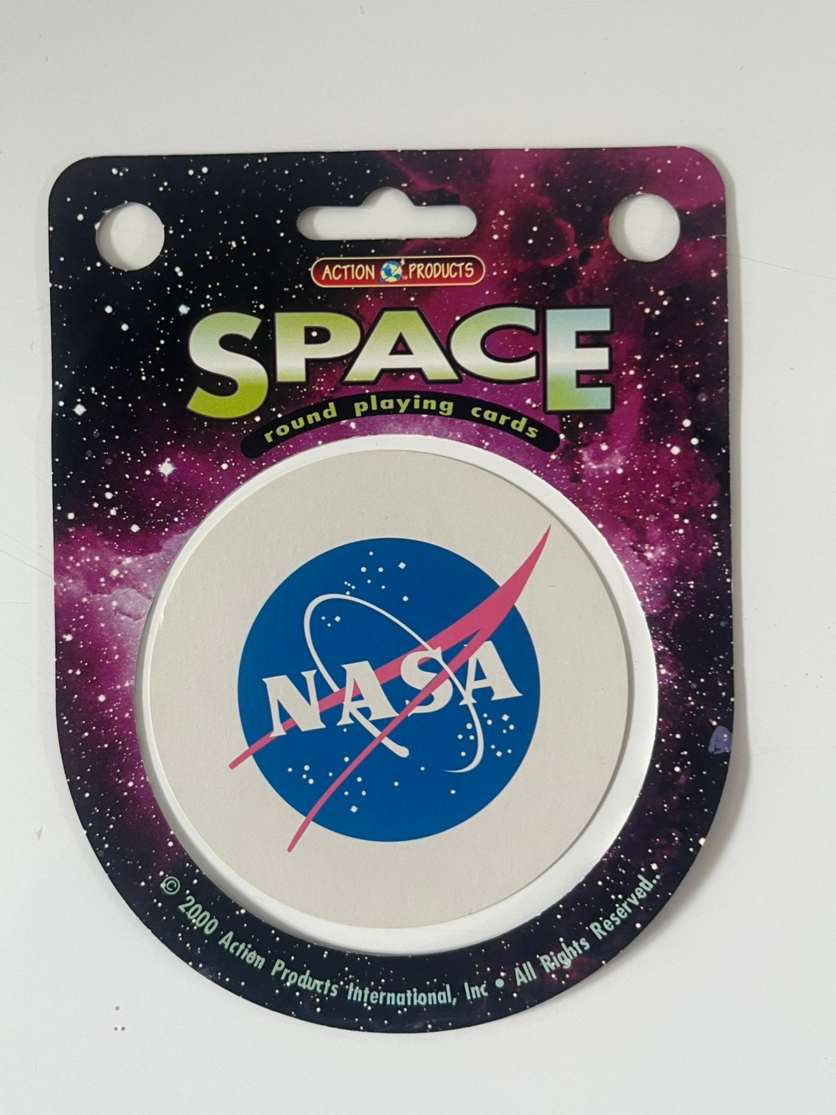 NASA ronde speelkaarten originele verpakking Space Cards, Verzamelen, Verzenden, Gebruikt, Speelkaart(en)
