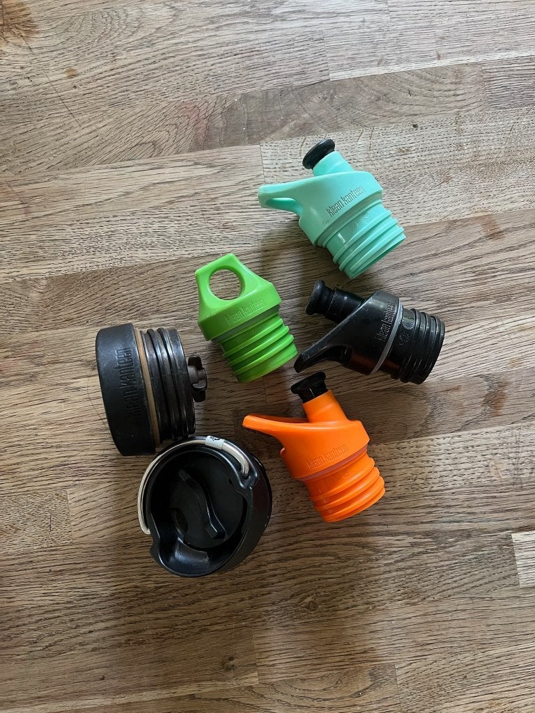 Klean Kanteen doppen, Ophalen of Verzenden, Gebruikt