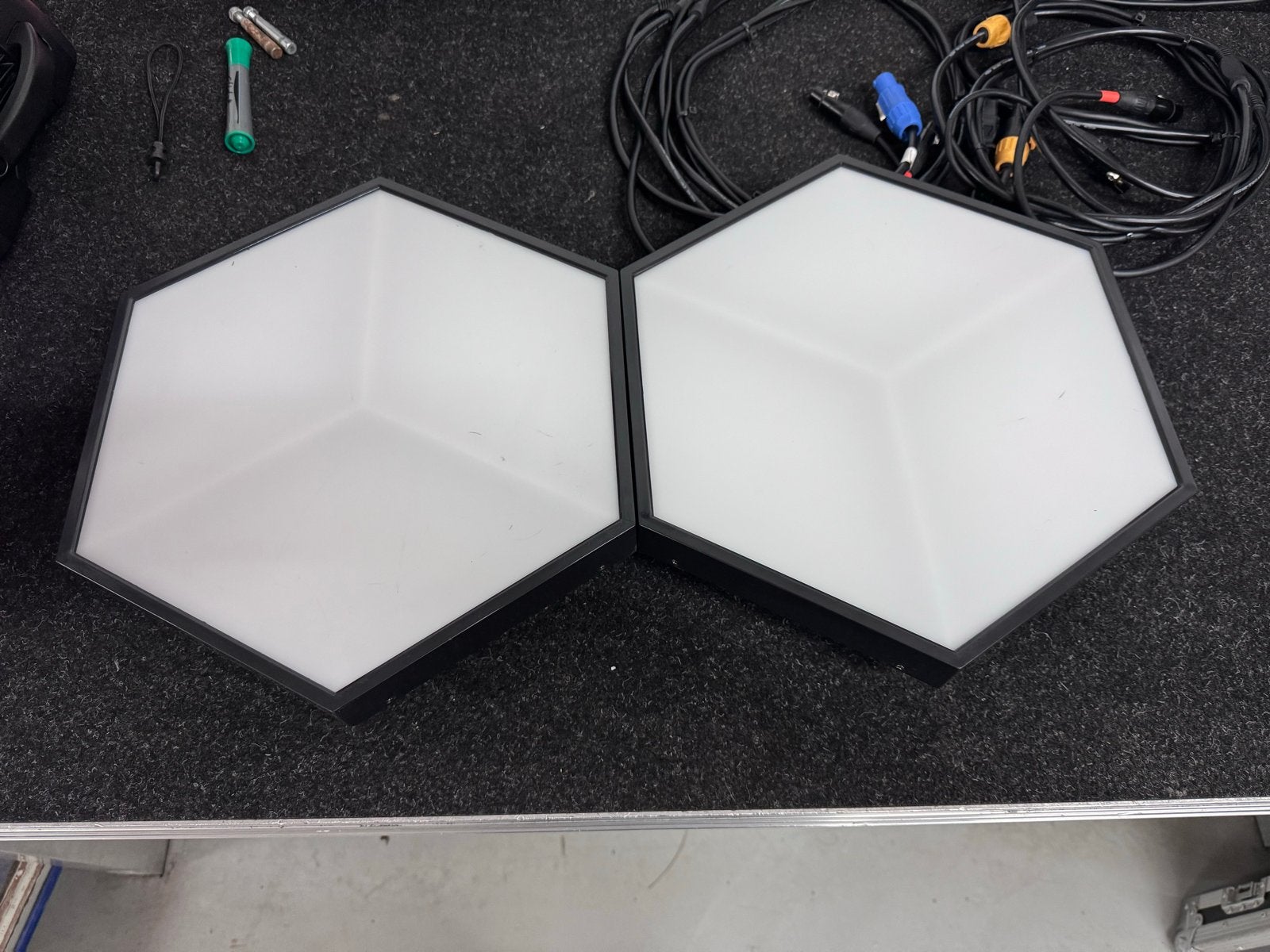 ADJ Vision 3D LED Effect Kubus (2 stuks), Ophalen of Verzenden, Gebruikt, Licht, Kleur