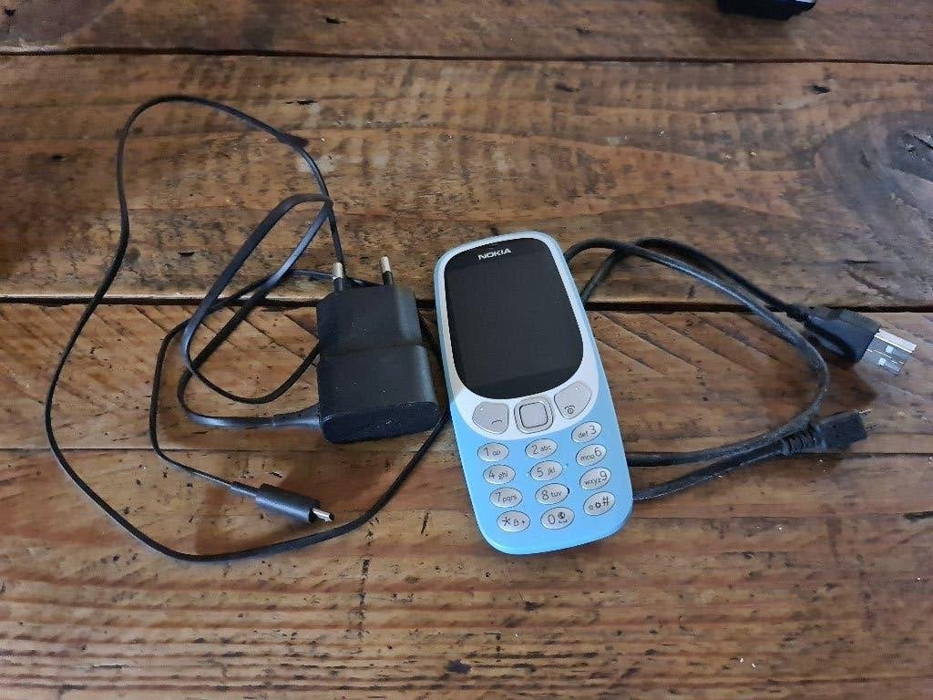 Nokia 3310 3g lichtblauw, Telecommunicatie, Mobiele telefoons | Nokia, Ophalen, Gebruikt, Blauw, Minder dan 3 megapixel