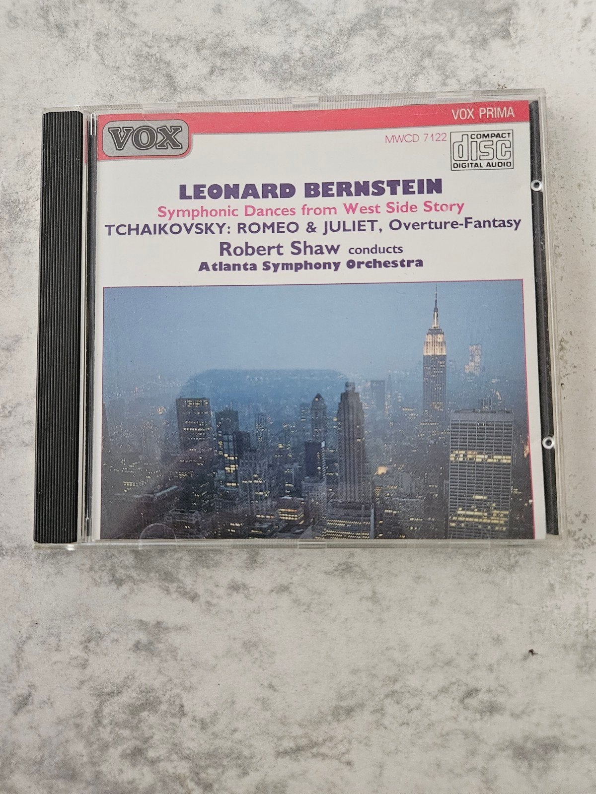 Leonard Bernstein - West Side Story & Tchaikovsky (Robert Sh, Ophalen of Verzenden, Romantiek, Gebruikt
