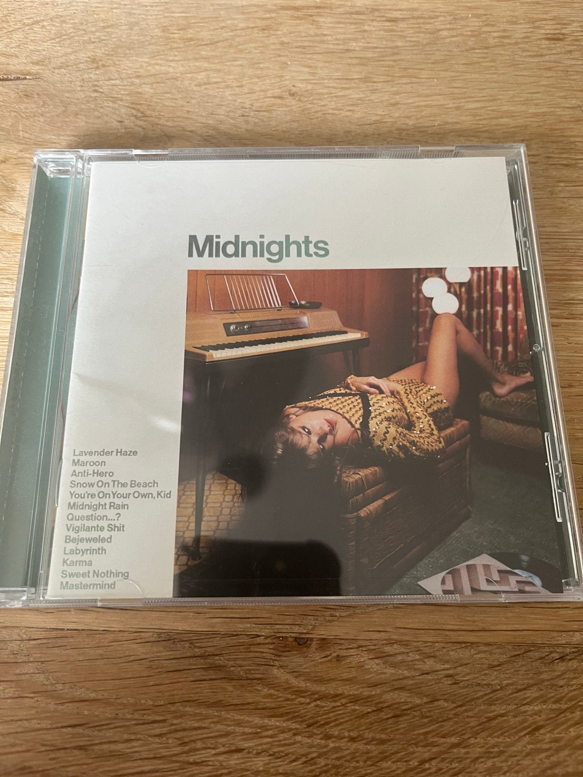 Taylor Swift - Midnights CD (Jade green edition), Cd's en Dvd's, Pop, Ophalen of Verzenden, Zo goed als nieuw, Inclusief doosje