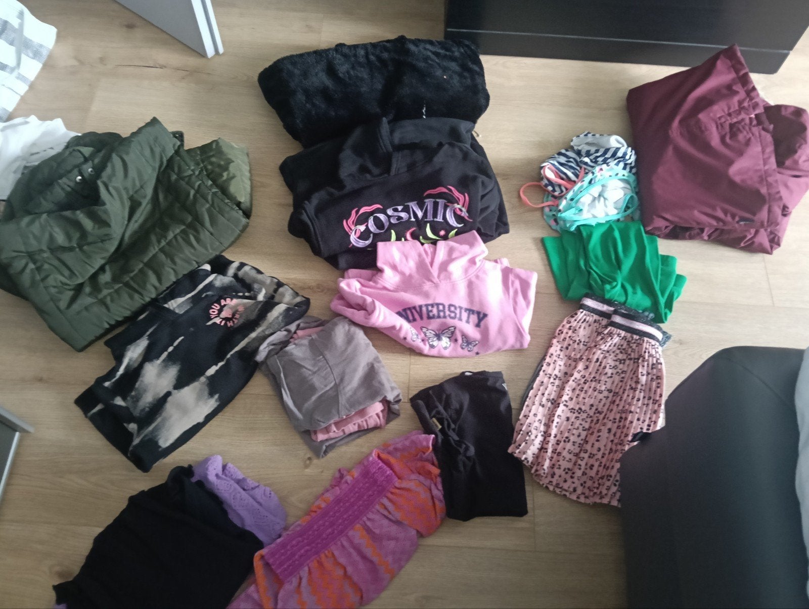 meisjes kleding pakket, Ophalen, Gebruikt