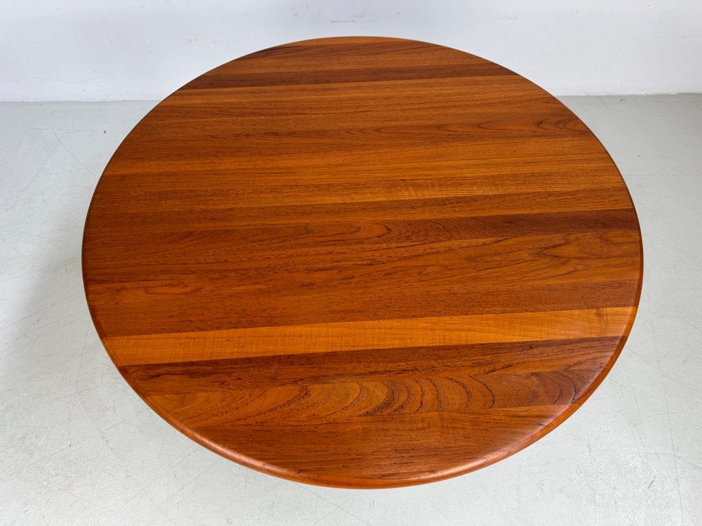 Vintage salontafel van Silkeborg Denmark., 100 tot 150 cm, Verzenden, Teakhout, 50 tot 100 cm