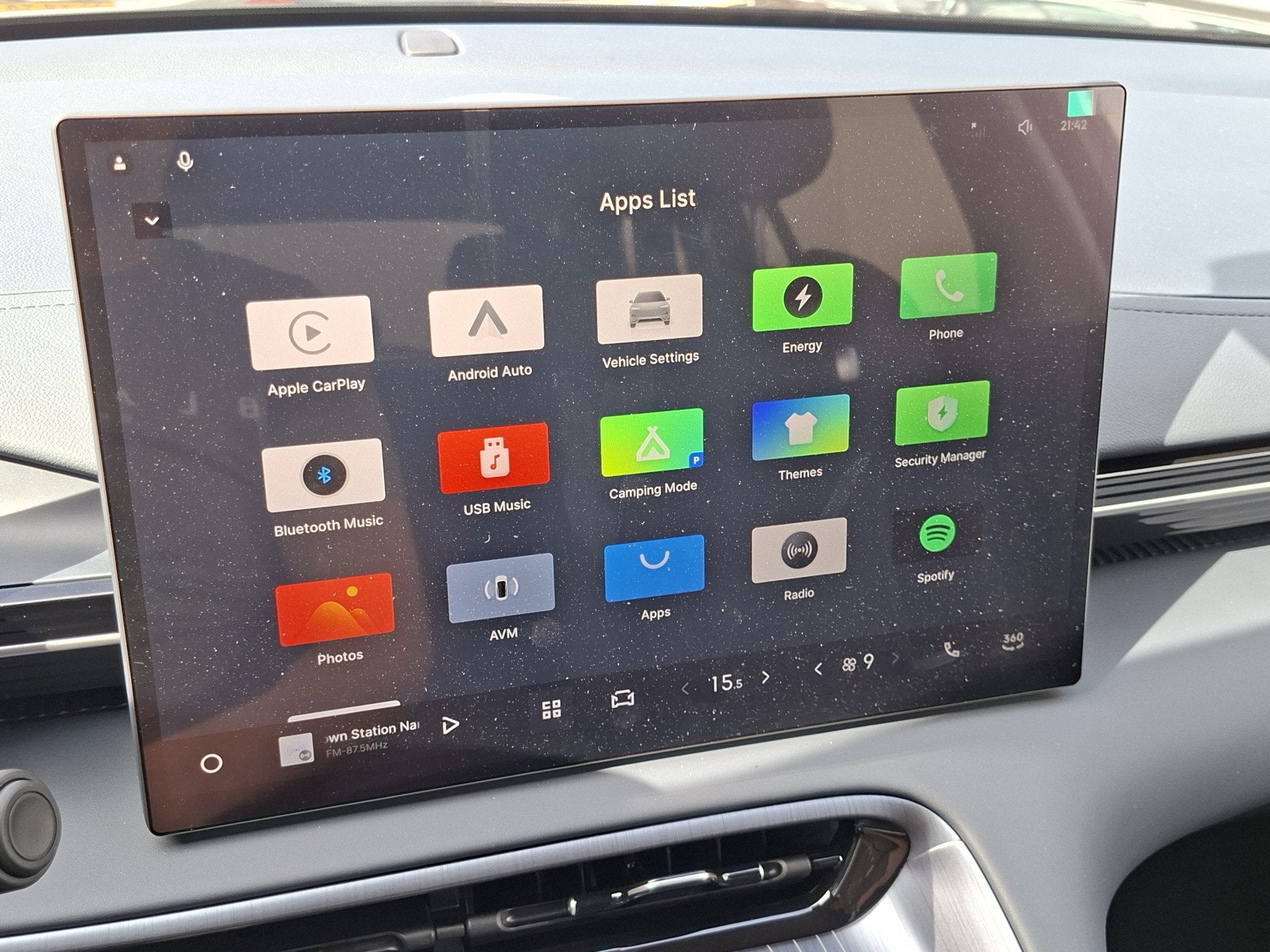 GEELY E5 Pro+ 68 kWh V2L Long Range Adapt.Cruise Memory Fros, Auto's, Gebruikt, 370 min, SUV of Terreinwagen, Verwarmde buitenspiegels
