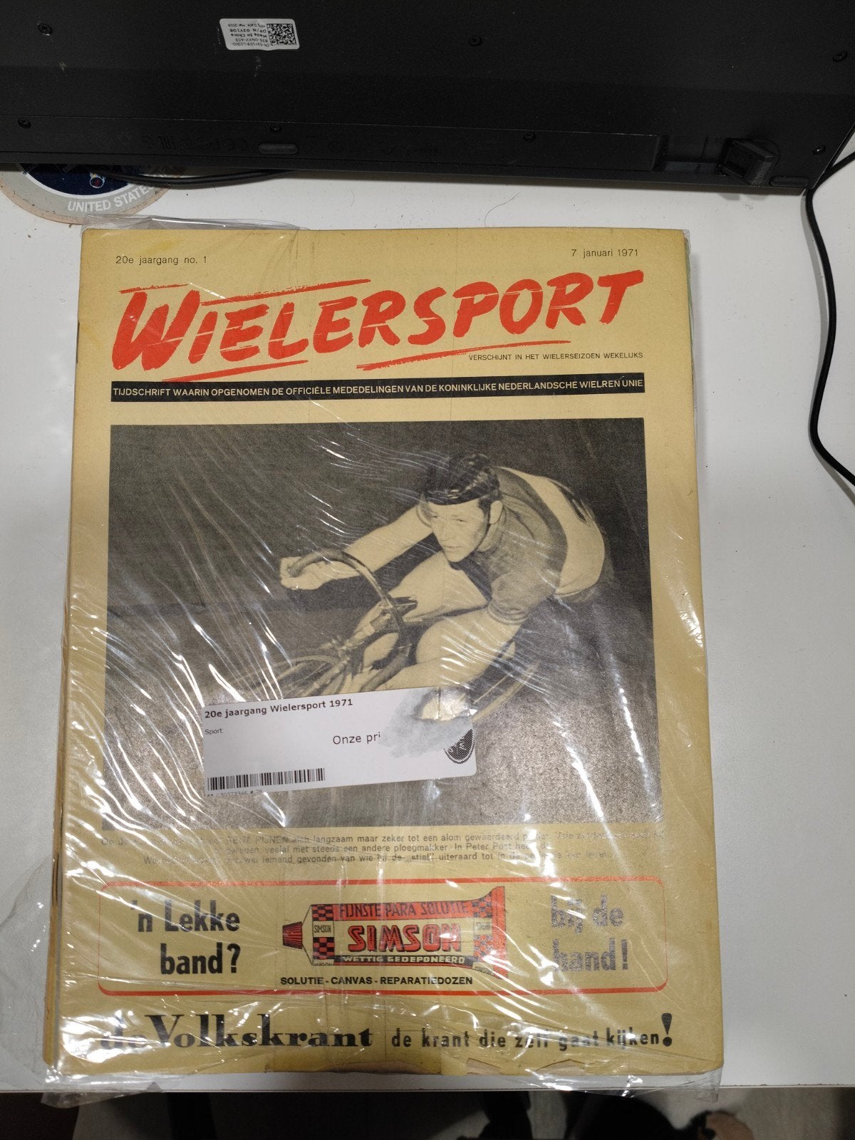 Wielersport 20e complete jaargang 1971, Verzenden, Gelezen, Lopen en Fietsen