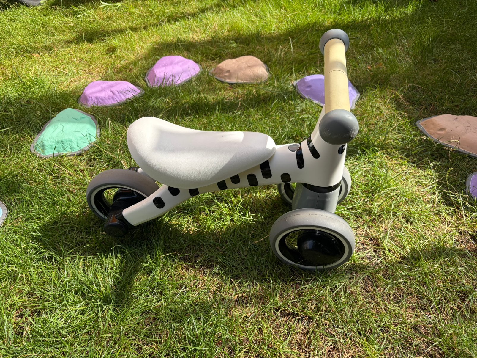 Diditrike loopfiets zebra, Ophalen, Zo goed als nieuw, Loopfiets