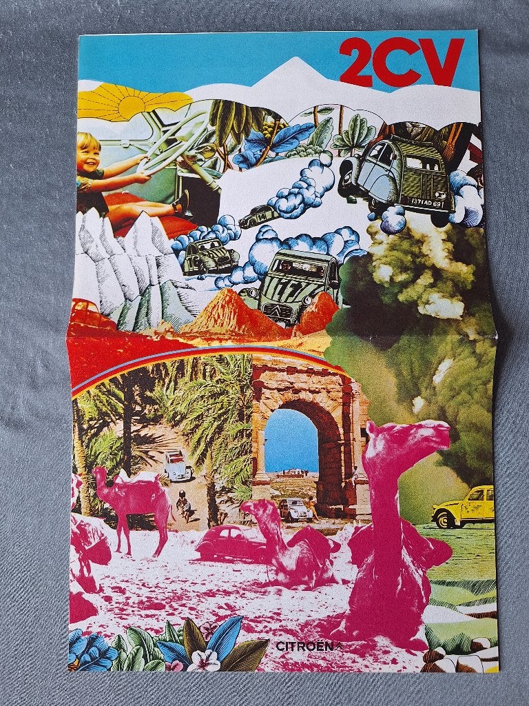 Brochure CITROEN 2CV - 1972 NL, Verzenden, Zo goed als nieuw, Citroën