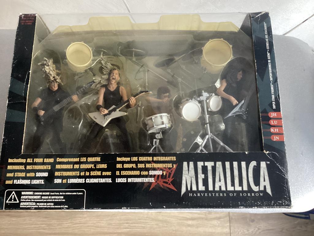 Metallica McFarlane Harvesters of Sorrow boxed, Ophalen of Verzenden, Nieuw, Pop, Beeldje of Miniatuur