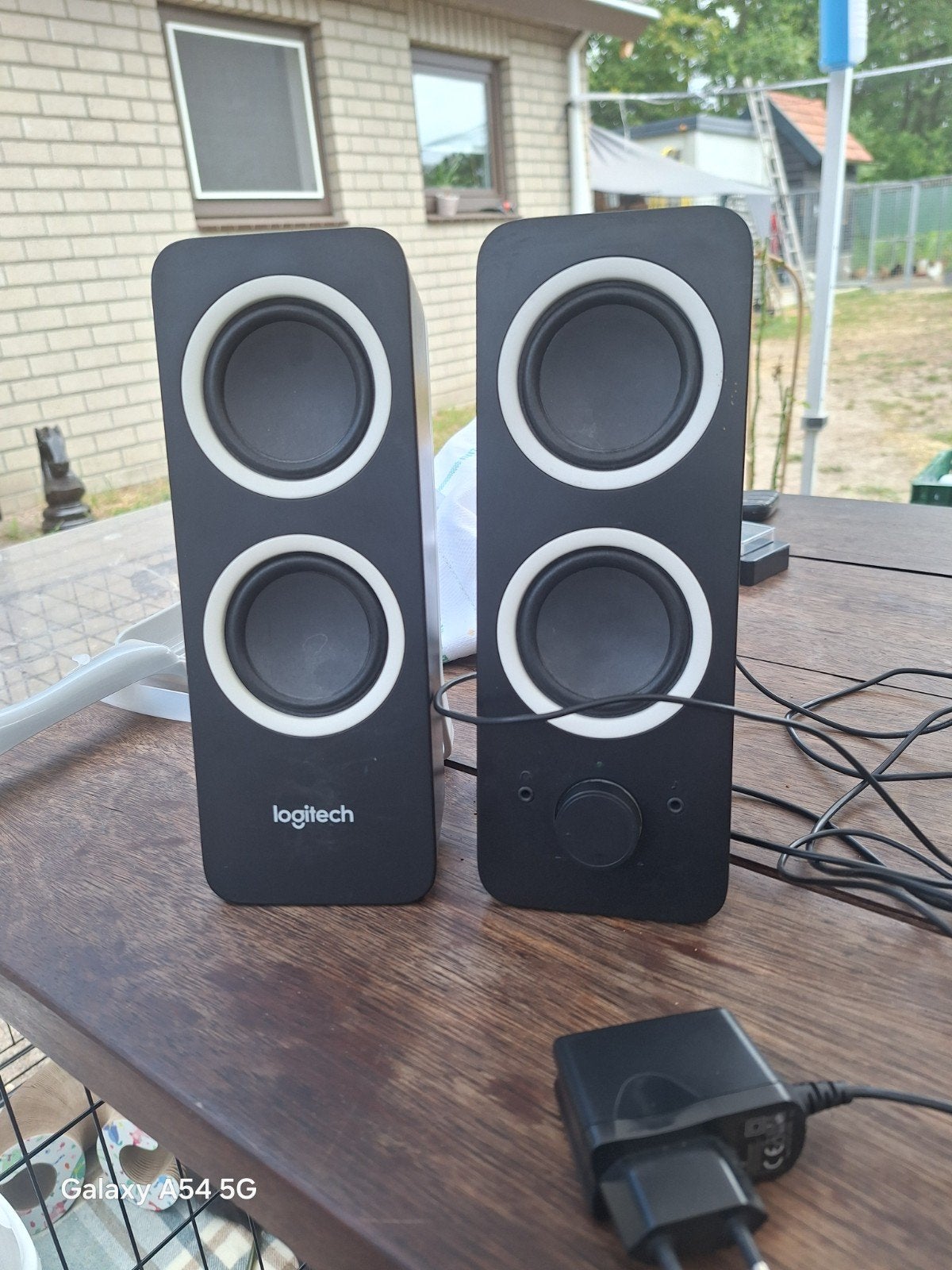 Logitech stereo speakerset - Gebruikt, Audio, Tv en Foto, Stereo speakers, Gebruikt, Logitech, Ophalen of Verzenden