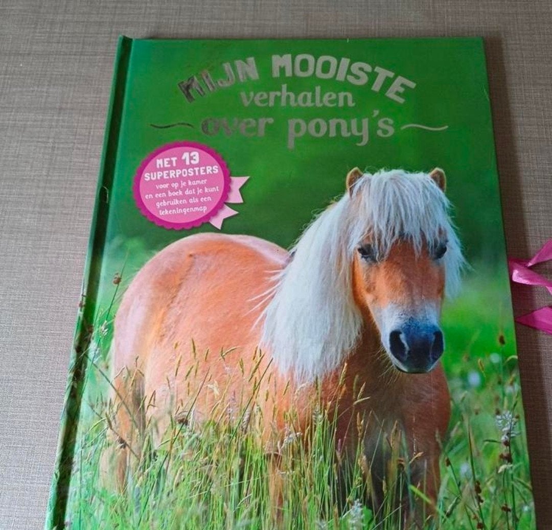 Mijn Mooiste Verhalen over Pony's + 13 Posters, Ophalen of Verzenden, Gelezen, Fictie algemeen