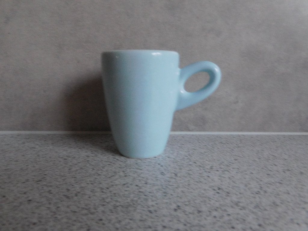 Mok 50 ml. Blauw Alta Walkure, Ophalen of Verzenden, Zo goed als nieuw, Overige stijlen, Kop(pen) en/of Schotel(s)