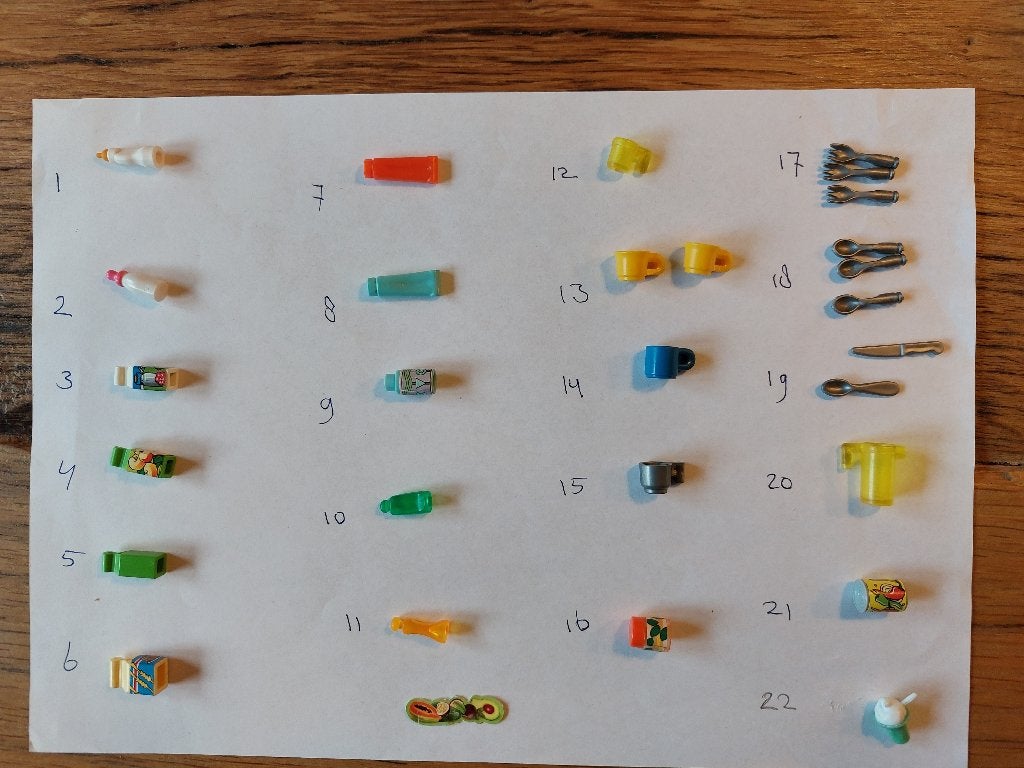 Playmobil onderdelen keuken en huis, Gebruikt, Losse onderdelen, Overige typen, Ophalen of Verzenden