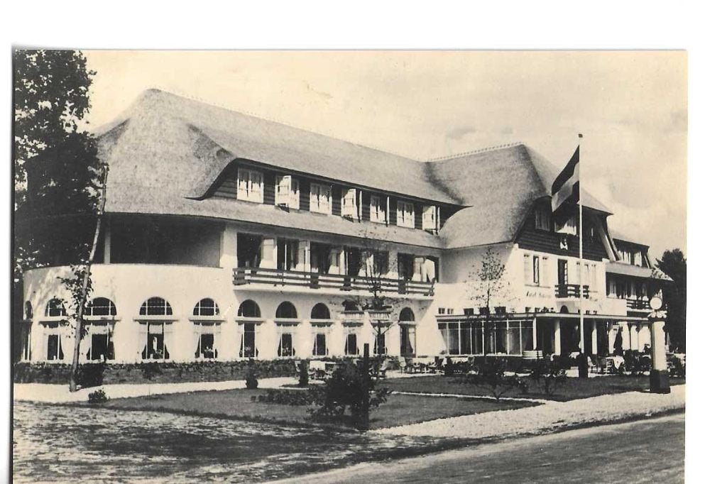 vierhouten  1946  hotel mallejan  handtekeningen  stempel, Verzenden, 1940 tot 1960, Gelopen, Gelderland