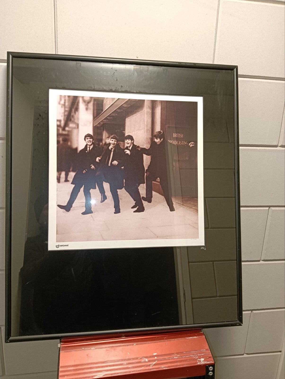 The Beatles originele poster van Van Leest, Ophalen