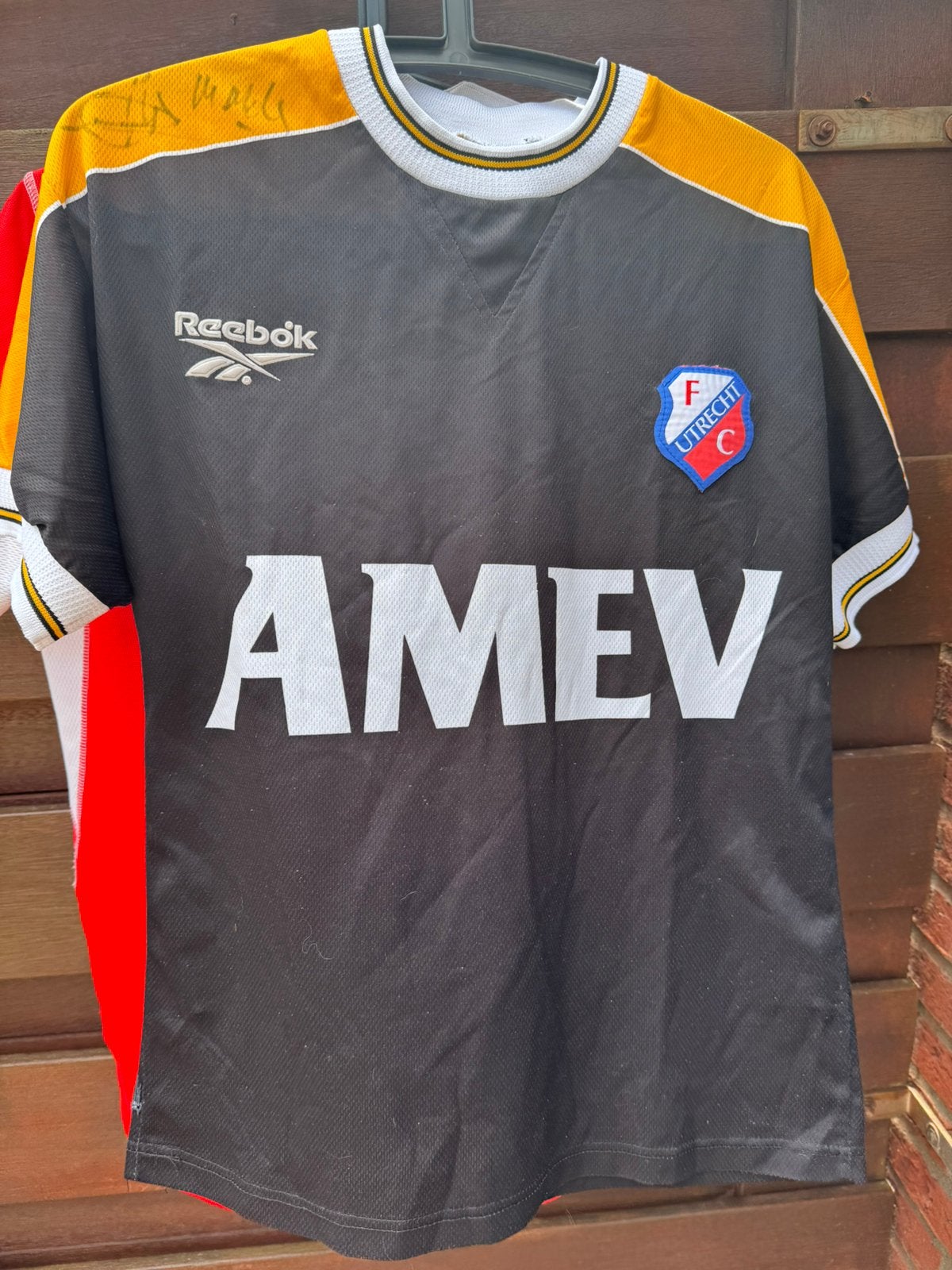 Fc Utrecht shirt met michael mols handtekening, Ophalen of Verzenden, Gebruikt, F.C. Utrecht, Shirt