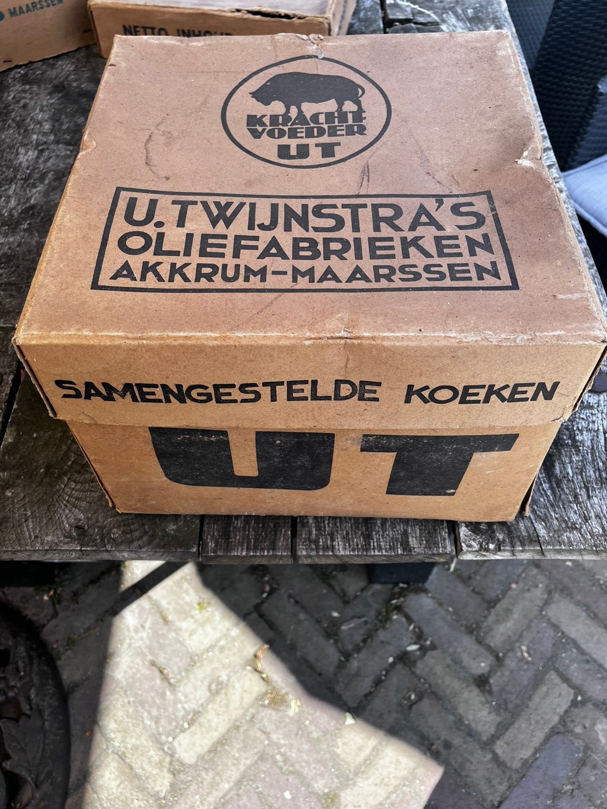 Reclamedoos U. Twijnstra, UT, UTD, Ophalen of Verzenden, Gebruikt, Verpakking