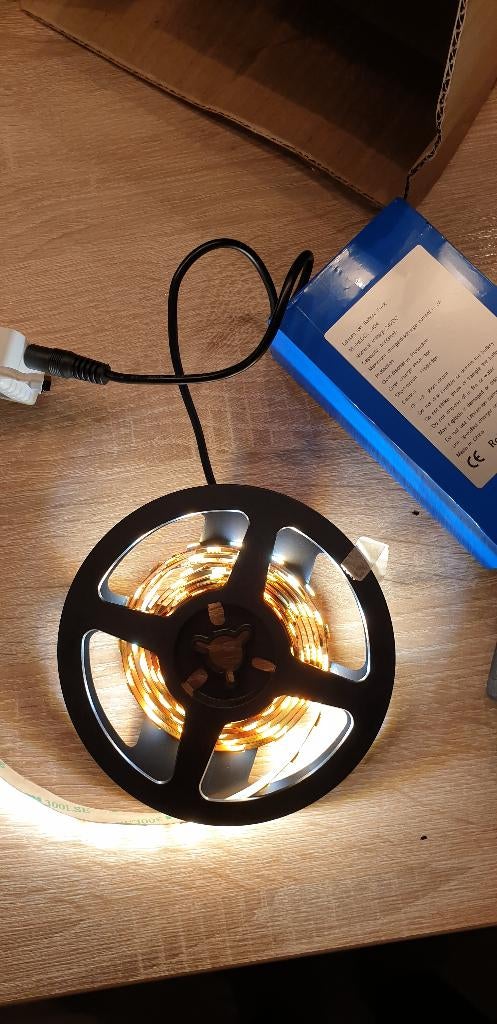Led strip set 2m dual white premium incl. accu., Minder dan 30 watt, Overige typen, Nieuw, Overige fittingen