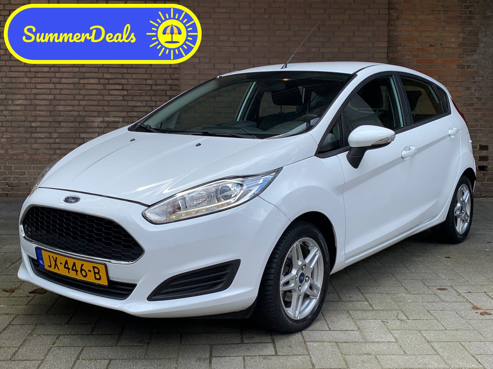 Ford Fiesta 1.0 Style|118000KM|Navigatie|Airco|, Stof, 525 kg, Origineel Nederlands, Handgeschakeld