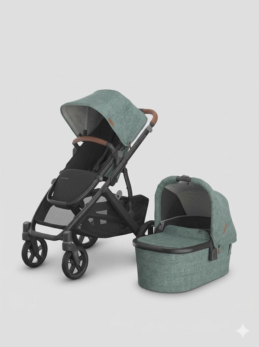 UPPAbaby Vista V2 Combiwagen met Reiswieg en Voetenzak, Zo goed als nieuw, Combiwagen, Met reiswieg, Ophalen