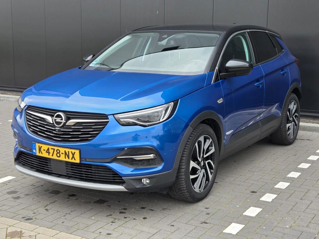 Opel Grandland X 1.2 Turbo Ultimate, Gebruikt, 1199 cc, Blauw, 3 cilinders