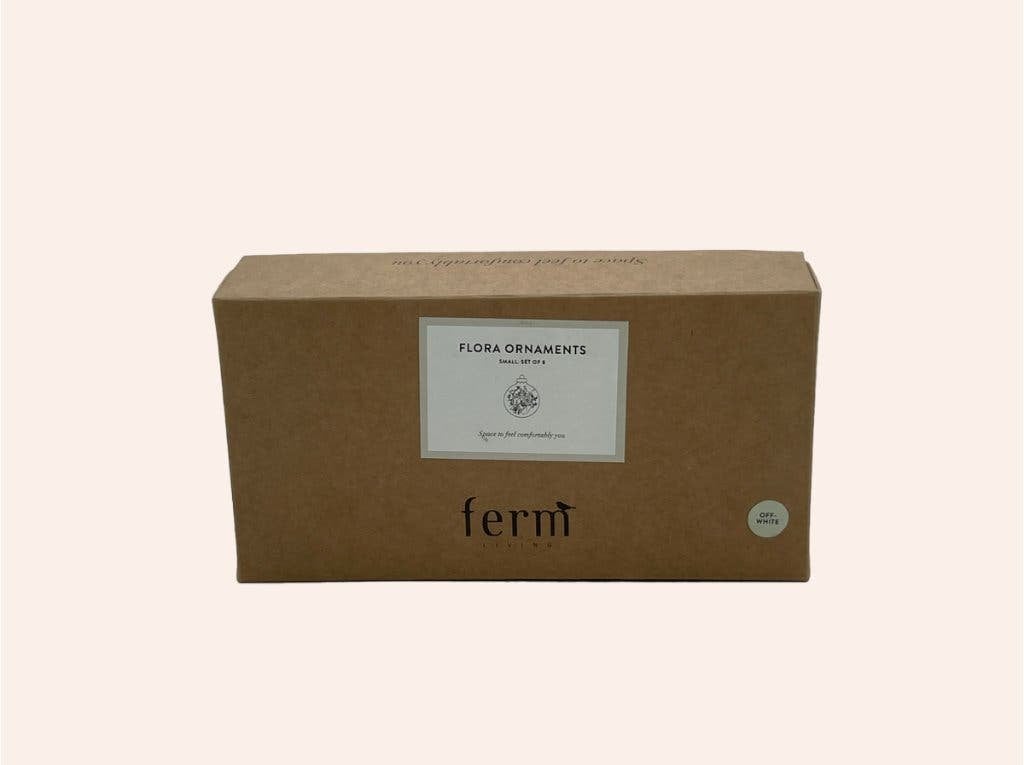 Ferm Living Flora Kerstballen small Set – Glas | FL Design, Ophalen, Zo goed als nieuw