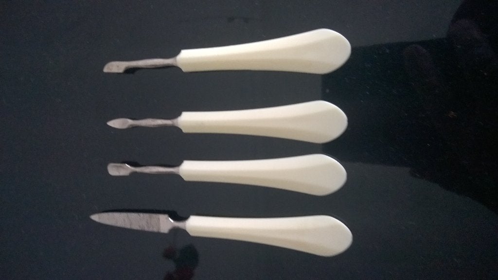 Vintage  nagelsetje, Ophalen of Verzenden