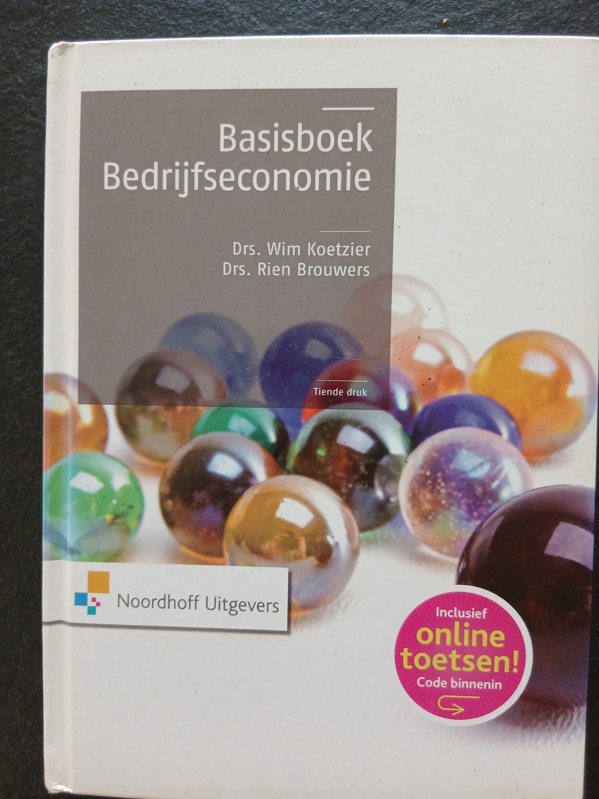 Wim Koetzier - Basisboek bedrijfseconomie, Wim Koetzier; Rien Brouwers, Ophalen of Verzenden, Management, Zo goed als nieuw