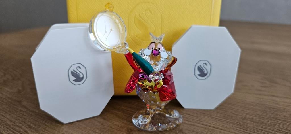 Swarovski Disney Alice In Wonderland White Rabbit, Verzamelen, Ophalen of Verzenden, Nieuw, Figuurtje