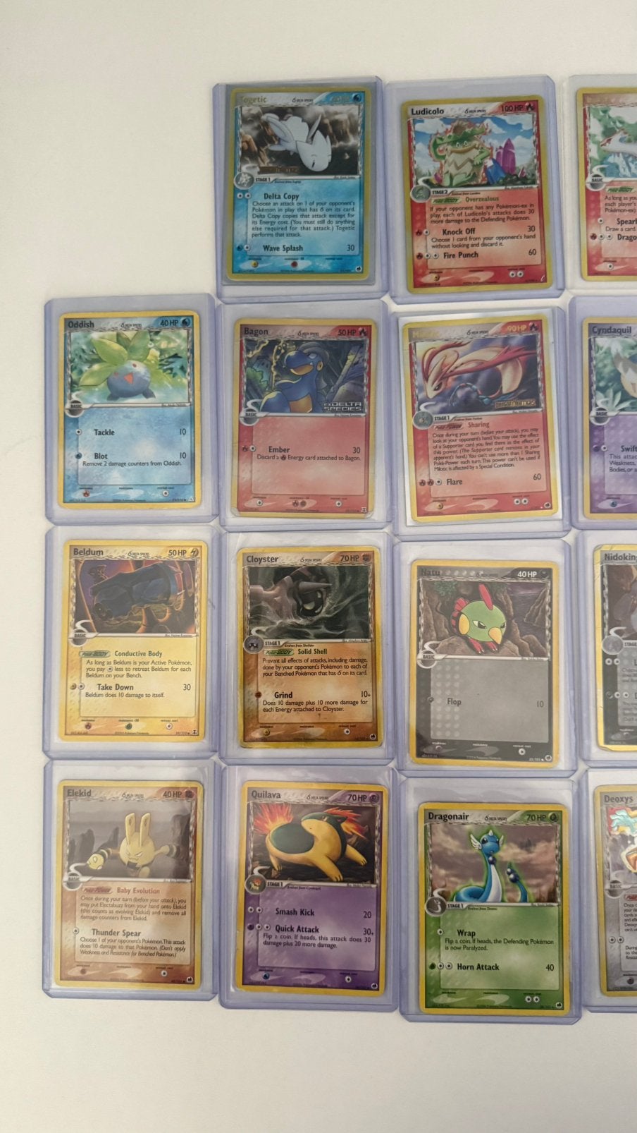 Pokemon: Delta Species kaarten, Ophalen of Verzenden, Zo goed als nieuw, Meerdere kaarten