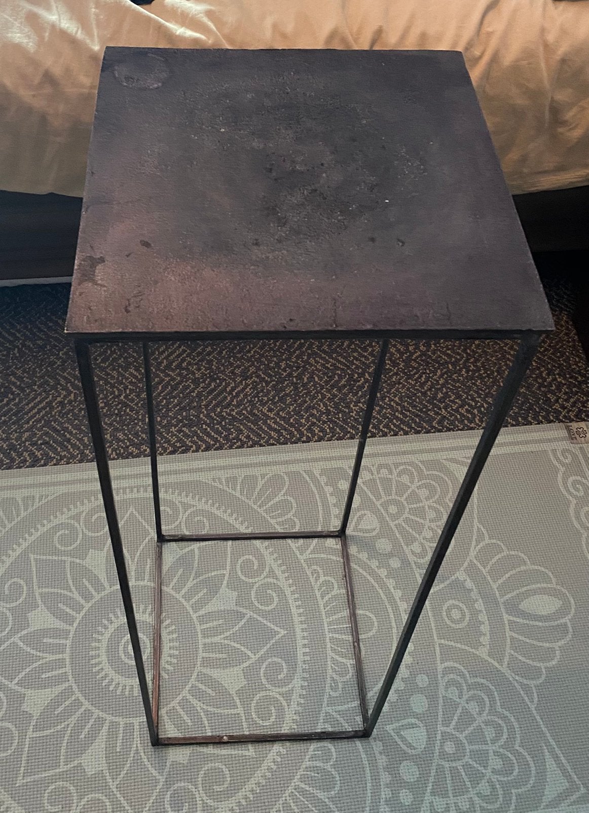 Plantentafel, Ophalen, Minder dan 55 cm, Gebruikt, Metaal of Aluminium