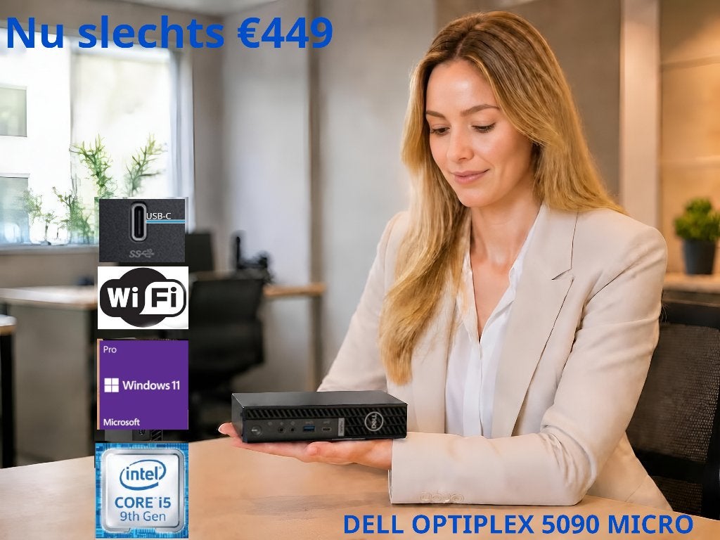 ️SummerSale ️  Dell 5090Micro16GB 256GB SSD ️, 256 GB, 2 tot 3 Ghz, Dell, Dell.com