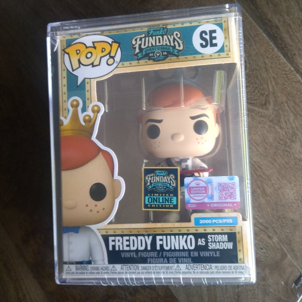 Freddy Funko as Storm Shadow Fundays 2026 Grail SE, Ophalen of Verzenden, Nieuw