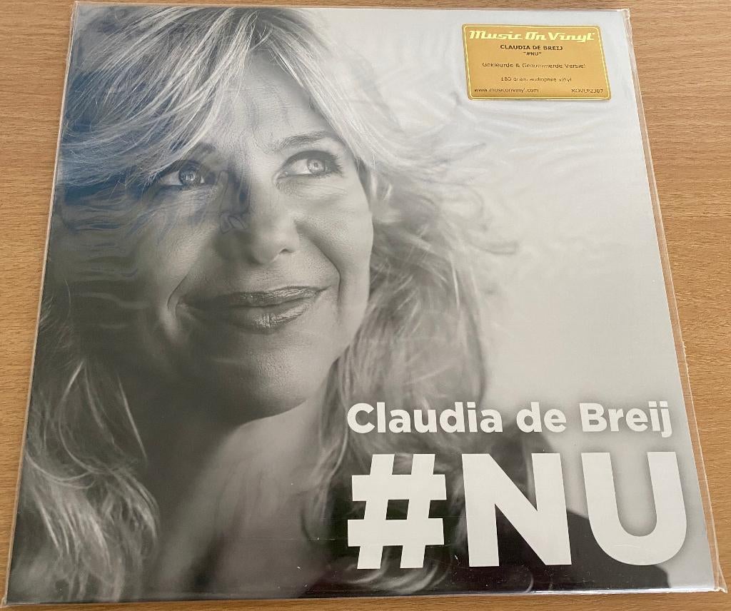 LP - Claudia De Breij : #NU (Nieuw in Plastic) Wit Vinyl *, Cd's en Dvd's, Vinyl | Nederlandstalig, Ophalen, Geseald, 2020 tot heden