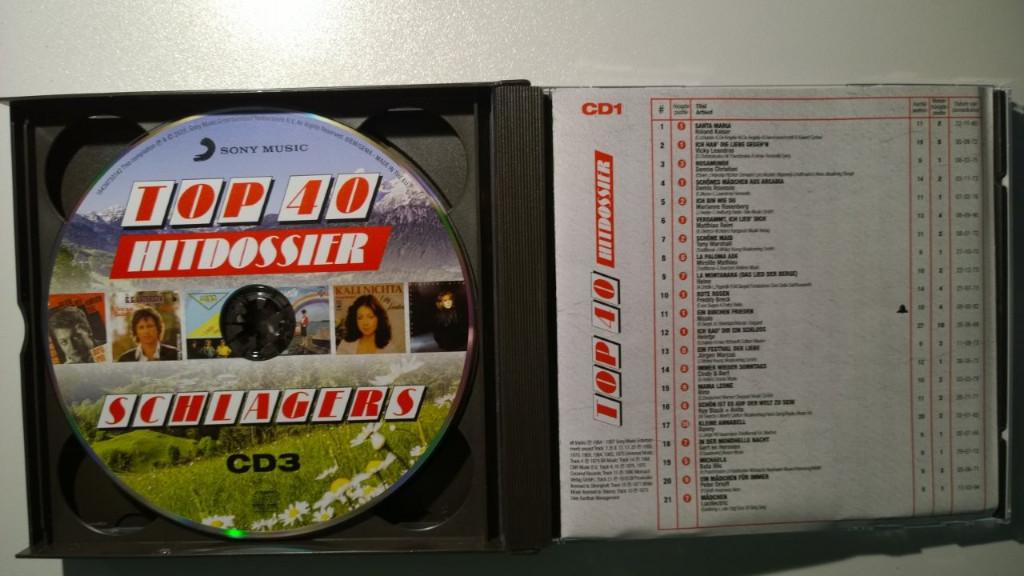 Top 40 Hitdossier Schlagers (4 CD), Ophalen of Verzenden, Zo goed als nieuw, Pop