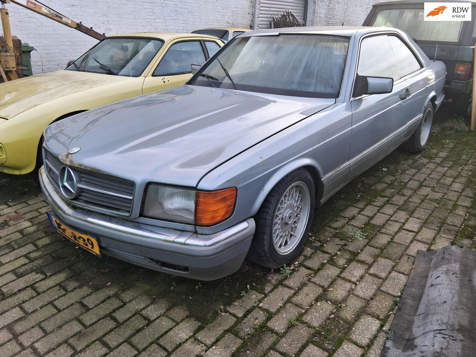 Mercedes-Benz S-klasse 380 SEC opknapper, Auto's, Automaat, Achterwielaandrijving, Gebruikt, 8 cilinders