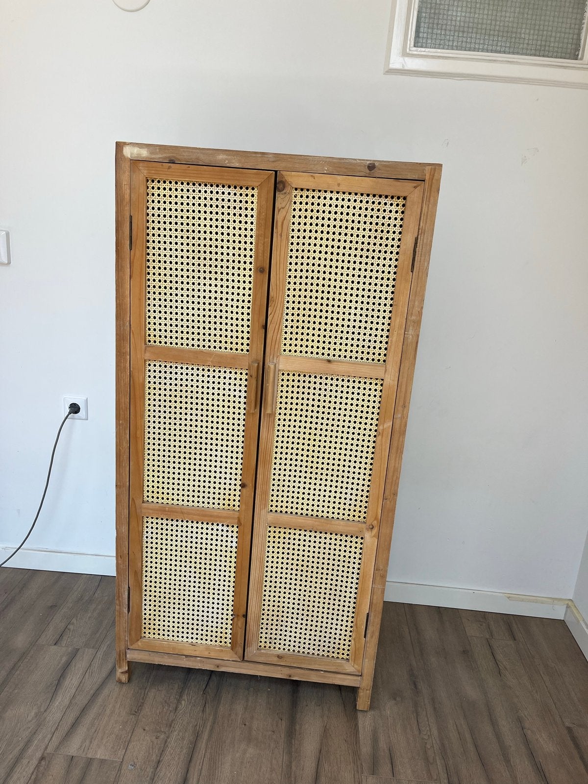 Webbing Rotan Kast Bandung Hoog - Naturel, Ophalen, 100 tot 150 cm, Nieuw, 50 tot 100 cm