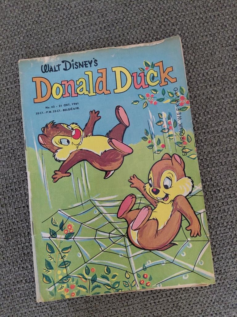 Donald Duck stripboek - Nr. 43 - 21 Okt. 1961, Boeken, Eén stripboek, Ophalen of Verzenden, Gelezen, Walt Disney