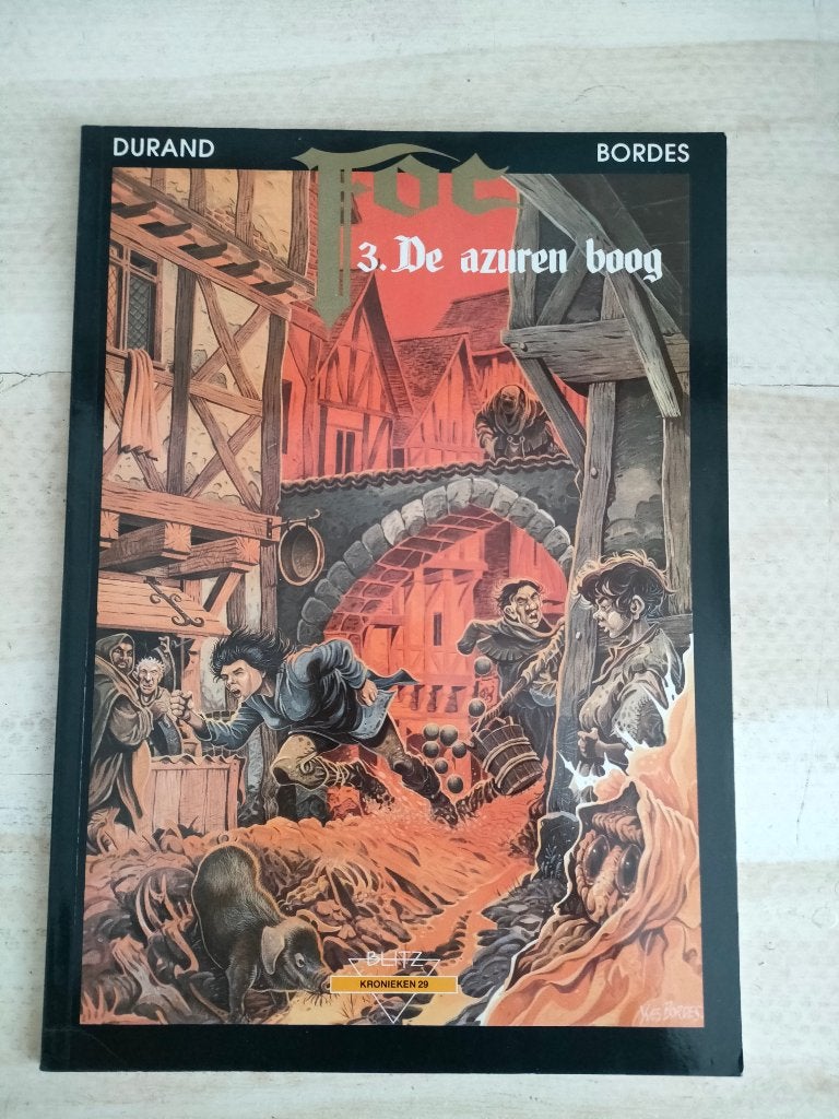 FOC door Durand en Bordes, Boeken, Eén stripboek, Ophalen of Verzenden, Gelezen